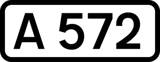 <span class="mw-page-title-main">A572 road</span> Road in England