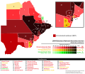 1984 Botswana general election results by constituency