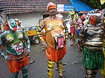 തൃപ്പൂണിത്തുറയിൽ അത്തച്ചമയത്തോട് അനുബന്ധിച്ച് നടന്ന പുലികളി