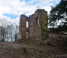 Coal and freshwater fish were brought to Mary's household from the estates of Beaudesert Park on Cannock Chase Beaudesert Ruins 2.jpg