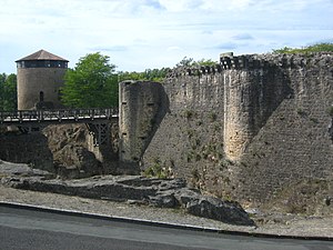 Stadtbefestigung im Bereich der alten Burg