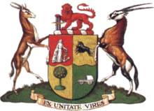 Description de l'image Coat of arms of South Africa (1930-1932).png.