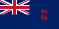 De laatste vlag van Brits Cyprus tussen 1922 en 1960