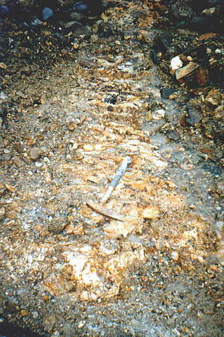 <span class="mw-page-title-main">Lode</span> Part of a rock body that holds ore