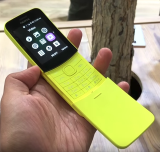 <span class="mw-page-title-main">Nokia 8110 4G</span> 2018 mobile phone released by HMD Global