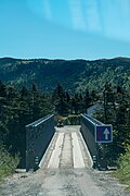 Bridge over the Belle Rivière (river)