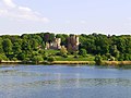 Glienicker Laake bei Potsdam, Blick auf Schloss Babelsberg