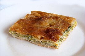 Torta verde from Ventimiglia, Italy