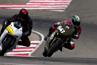 <span class="mw-page-title-main">Trail braking</span> Driving and motorcycle riding technique where the brakes are used