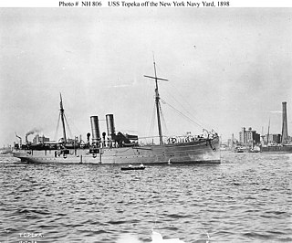 USS <i>Topeka</i> (PG-35) Gunboat of the United States Navy