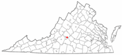 Location of Madison Heights, Virginia