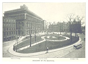 Le parc en 1893.