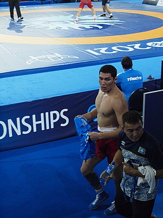 <span class="mw-page-title-main">Alisher Yergali</span> Kazakhstani freestyle wrestler