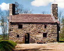 Snowdonia Farmhouse- Y Garreg Fawr from Waunfawr, Gwynedd at St Fagans Amgueddfa Werin Cymru.jpg