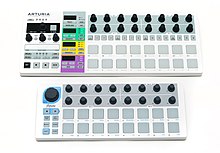 The Keystep Pro incorporates elements of Arturia's Beatstep series (pictured). Arturia BeatStep 0928.jpg