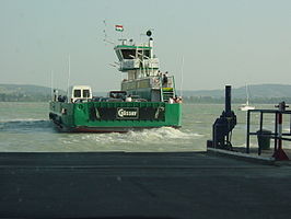 Pont over het Balatonmeer