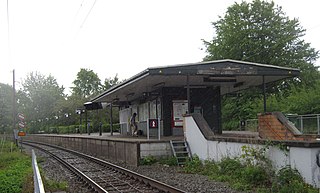 <span class="mw-page-title-main">Bernstorffsvej railway station</span> Railway station in Greater Copenhagen, Denmark