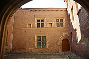 The gothic courtyard