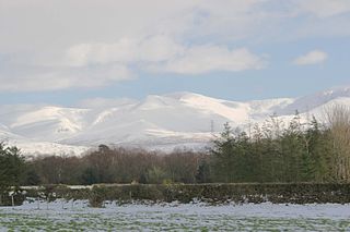 <span class="mw-page-title-main">Carneddau</span> Mountain group in Wales