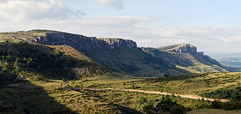 Le causse Méjean, en Lozère. (définition réelle 3 744 × 1 771)