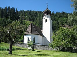 Fideris village church