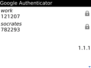 <span class="mw-page-title-main">Google Authenticator</span> Two-step verification app