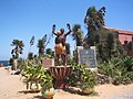 Image 22Monument near the Maison des Esclaves on Gorée Island (from History of Senegal)