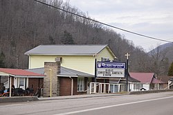 Scene along West Virginia Route 85