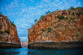 <span class="mw-page-title-main">Horizontal Falls</span> Natural phenomenon in Western Australia where spring tides create a waterfall