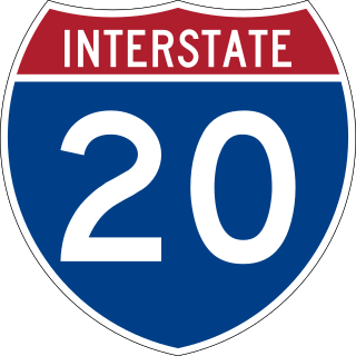 <span class="mw-page-title-main">Interstate 20</span> Interstate in southern US