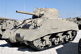 <span class="mw-page-title-main">Post–World War II Sherman tanks</span> Medium tank