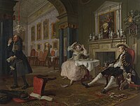 William Hogarth, Marriage A-la-Mode (Hogarth), c. 1743-45