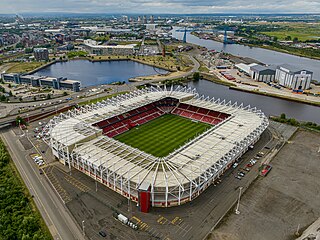 <span class="mw-page-title-main">Riverside Stadium</span> Football stadium in Middlesbrough, North Yorkshire, England