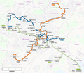 tramway network 2010