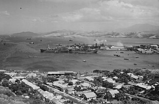 <span class="mw-page-title-main">Naval Base Noumea</span> Major World War II sea and air base