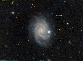 <span class="mw-page-title-main">NGC 4780</span> Spiral galaxy in the constellation Virgo