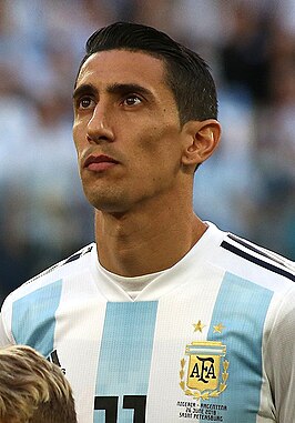 Ángel Di María tijdens het WK 2018