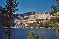 North aspect of Graveyard Peak from Peter Pande Lake