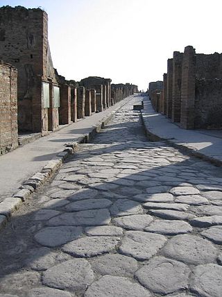 <span class="mw-page-title-main">Sidewalk</span> Pedestrian path along the side of a road