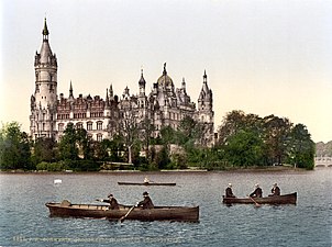 Slot Schwerin in 1900.