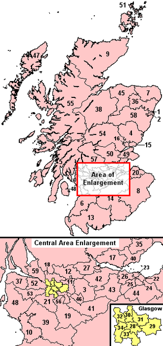 <span class="mw-page-title-main">Scottish Westminster constituencies 2005 to 2024</span>