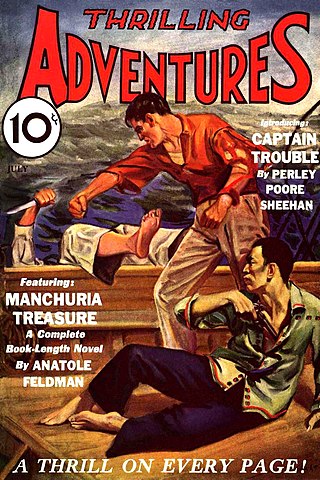 <span class="mw-page-title-main">Adventure fiction</span> Fiction in which an adventure forms the main storyline