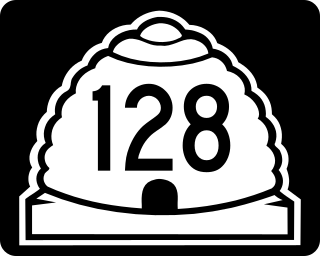 <span class="mw-page-title-main">Utah State Route 128</span> State highway in Grand County, Utah, United States