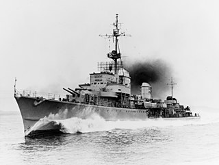 German destroyer <i>Z32</i> Destroyer operated by the german kriegsmarine