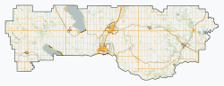 Lacombe is located in Lacombe County