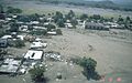 Les rues du village d’Armero en Colombie, envahies par les boues d’un lahar en 1985 (23 000 morts).