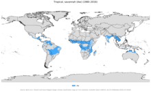 Clima tropical seco Koppen-Geiger.png