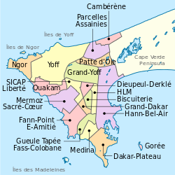 Dakar – Mappa