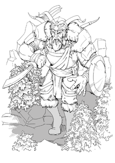 Giant (<i>Dungeons & Dragons</i>) Large humanoid creature in "Dungeons & Dragons"