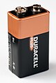 9-Volt-Block der Marke Duracell